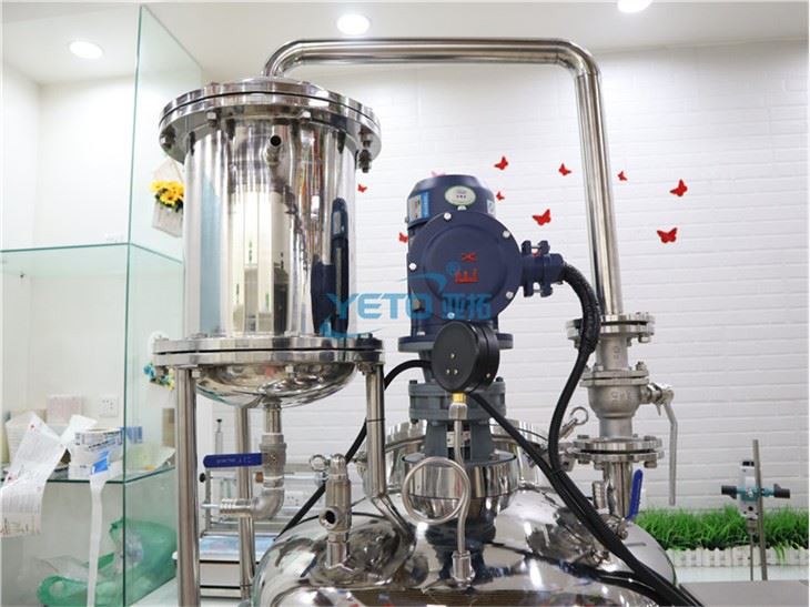 YETO 200L Hemp Oil Distillation Fish Oil Distillation Wiped Film Molecular Machine